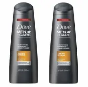 Dove Men+Care Thick and Strong Fortifying 2in1 Shampoo and Conditioner 12 FL...
