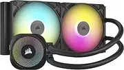 CORSAIR iCUE Link Titan 280 RX RGB Liquid CPU Cooler – 280mm AIO – 2X RX140 RGB Fans Included – Fits Intel LGA 1851/1700, AMD AM5/AM4 – iCUE Link System Hub Included – Black