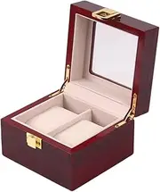 Generic 1 PC Watch Storage Case Elegant Display Box for Wristwatches Jewelry Protective Design for Home Travel Watch Enthusiasts
