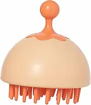 PLAFOPE 1pc Portable Hair Scalp Massager Shampoo Brush Soft Massage Brush for Head and Cleaning Exfoliating and Reducing Fatigue for All Hair
