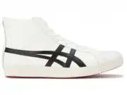 Asics Onitsuka Tiger FABRE HI NM 1183B439 WHITE/BLACK With shoes bag