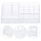 Cosmetic Storage Box Makeup Organizer Clear Lipgloss Holder Travel