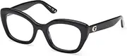 [GUESS] GU50225 001 Shiny Black 51/22/140 Women's Glasses, 001 Shiny Black, 51/22/140