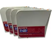 Sony Reel Deck Tape SLH-550 7" Master Recording Super Low-Noise 4 Pack (Sealed)