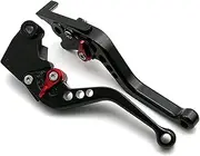 . Folding Extendable Clutch Levers, Motorcycle Accessories Handlebar CNC Clutch Brake Levers Compatible with KAWASAKI ZX6R/636 ZX10R Z750R Z1000SX/NINJA 1000/Tourer (Color : Long, Size : I) Motorcycle