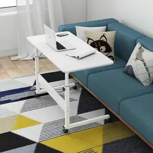 床邊桌可移動電腦桌辦公桌家用學習桌子女生臥室簡易出租屋用書桌