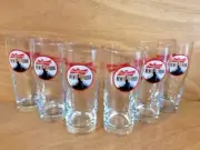 Budweiser New York City Statue Of Liberty 16oz. Pint Glass Set of 6 NEW & FShipn