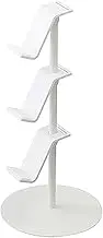 TREETDOBV Controller Stand 3 Tier,Headphone Stand, Headset Holder for Desk, Game Console Controller Holder Stand Organizer for Xbox,Controller Organizer,Gaming Accessories(White)