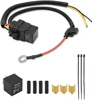 QAGGUM Fuel Pump Relay Wiring Kit Fit for Dodge Jeep Chrysler Ram Durango Grand Caravan Town & Country Grand Cherokee 1500 2011-2013, Electric Fuel Pump Relay Harness Kit Replace 4727370AA CSZDV621AA