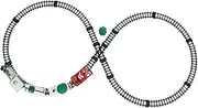 Christmas Electric Rail Train Toy Set 1 Set Boys and Girls Electric Train Hand Toy