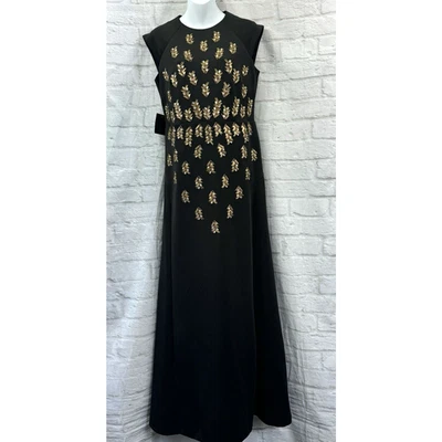 Phase Eight Collection 8 Kiera Beaded Maxi Dress Size 10 Evening Gown Occasion