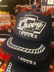 CHEVY TRUCK navy trucker hat c10 silverado half ton blazer lift kit wheels tires