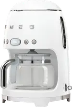 Smeg Retro Drip Filter Coffee Machine - White