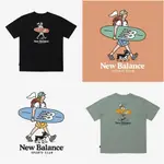 卡其綠XL現貨❗韓國 NEW BALANCE紐巴倫 2023 UNI NB BOY WAVE CLUB SURFER短T