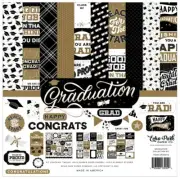 New! Echo Park Paper GRADUATION 12x12 Scrapbook Cardstock Collection Kit