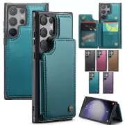 Leather Wallet Flip Case Cover For Samsung Galaxy S23 S22 S21 S20 FE Note 20 10
