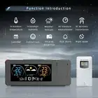 Digital Weather Station Weather Forecast Temperature &Humidity Alarm Clock J3K6