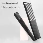 Carbon Fiber Hair Cutting Comb Coiffeur Professional Barber Combs High Temperatu