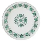 12" Malachite Semi Precious Stones Marble End Side Table Top Home decorative