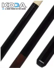 KODA Black with Cocobolo Graphic Pool Cue - KD22 19oz, 13mm