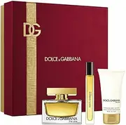 Dolce & Gabbana Women's The One 3 Piece Gift Set (Eau de Toilette 75 ml, Body Lotion 50 ml, Travel Spray 10 ml)