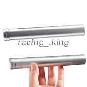 Large Size Cigar Tube Moisturizing Holder Stainless Steel Cigar Container Silver