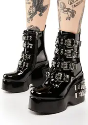 [SIMMI] Amalfi Buckle Boots