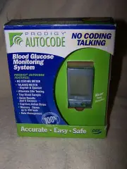 Prodigy Autocode Blood Glucose Monitoring System Talking Meter No Coding