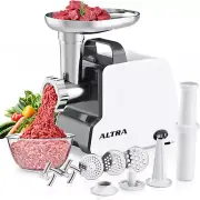 Electric Meat Grinder, 2300W Max, Heavy Duty Sausage Stuffer with 2 Blades, 3 Gr
