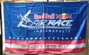 2017 Indianapolis Red Bull Air Race World Championship Collector Banner Flag