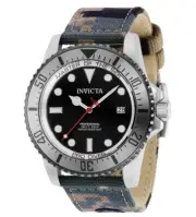 Invicta Pro Diver Automatic Mens 44mm Master of Sea Camouflage Strap Watch 38237