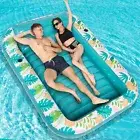 Stonful Inflatable Tanning Pool Lounger Float, Large Inflatable Pool Floats S...