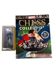 Eaglemoss Marvel Chess Piece Bullseye Black Pawn with Magazine