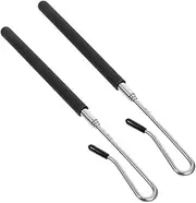 GARIOUANS 2Pcs Puppet Control Rods for Hand Puppets Ergonomic Arm Movement Tool Extended Compact Comfortable Grip for Puppet Performance