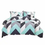 Cotton Quilt Duvet Cover Set Single KS Double Queen King Super King Pattern BGB