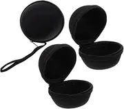 GLEAVI 3pcs Storage Bag Fitness Gyro Ball Case Fitness Gyro Ball Storage Eva Carrying Case Black Eva