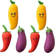 Tofficu Cute Mini Erasers 6pcs Vegetable Eraser Set Stationery Supplies for Boys and Girls Office and School