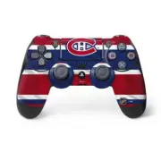 NHL Montreal Canadiens PS4 Controller Skin - Montreal Canadiens Home Jersey