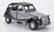 Welly Citroen 2CV 6 Charlston Gray/Dark Gray 1:24