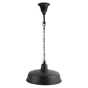 Deksel Pendant Light in Matt Black