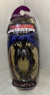 Battlestar Galactica Cylon Raider Titanium Series Hasbro Galoob