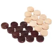 Checker Pieces Set Board Game Table Chips Small Backgammon Checker Pieces