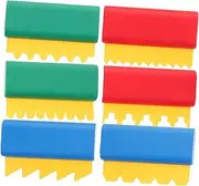 NOLITOY 6Pcs Paint Scraper Lightweight Line Scraping Brushes for Kindergarten DIY Art Tools for Early Learning Creativity Durable Paint Brush for Imaginative Play