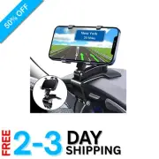 Sturdy Dashboard Phone Holder Mount - Easy Install, Compatible with Most Devices