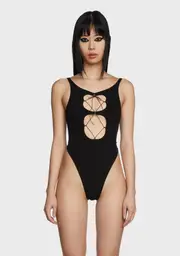 [THE KRIPT] Pulse Cut Out Bodysuit