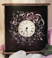 Tole Painting Pattern Packet: Mother's Day Clock by Bess Daniel