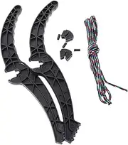 Skiing Brake Handle for Snow Sleds Sturdy Outdoor Brake Lever Safety Rope