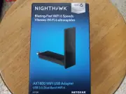 NETGEAR - Nighthawk AX1800 Wi-Fi 6 USB 3.0 Adapter - A7500 Black