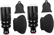 CTIRCHIU 2sets Double- Silicone Scraper Stamp of Decal Transfer Tools for Nail Art Easy to Use Elastic Non-deforming Design for Professional Home Applications