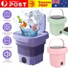Portable Foldable Mini Washing Machine Bucket Dryer Tub for Socks Underwear